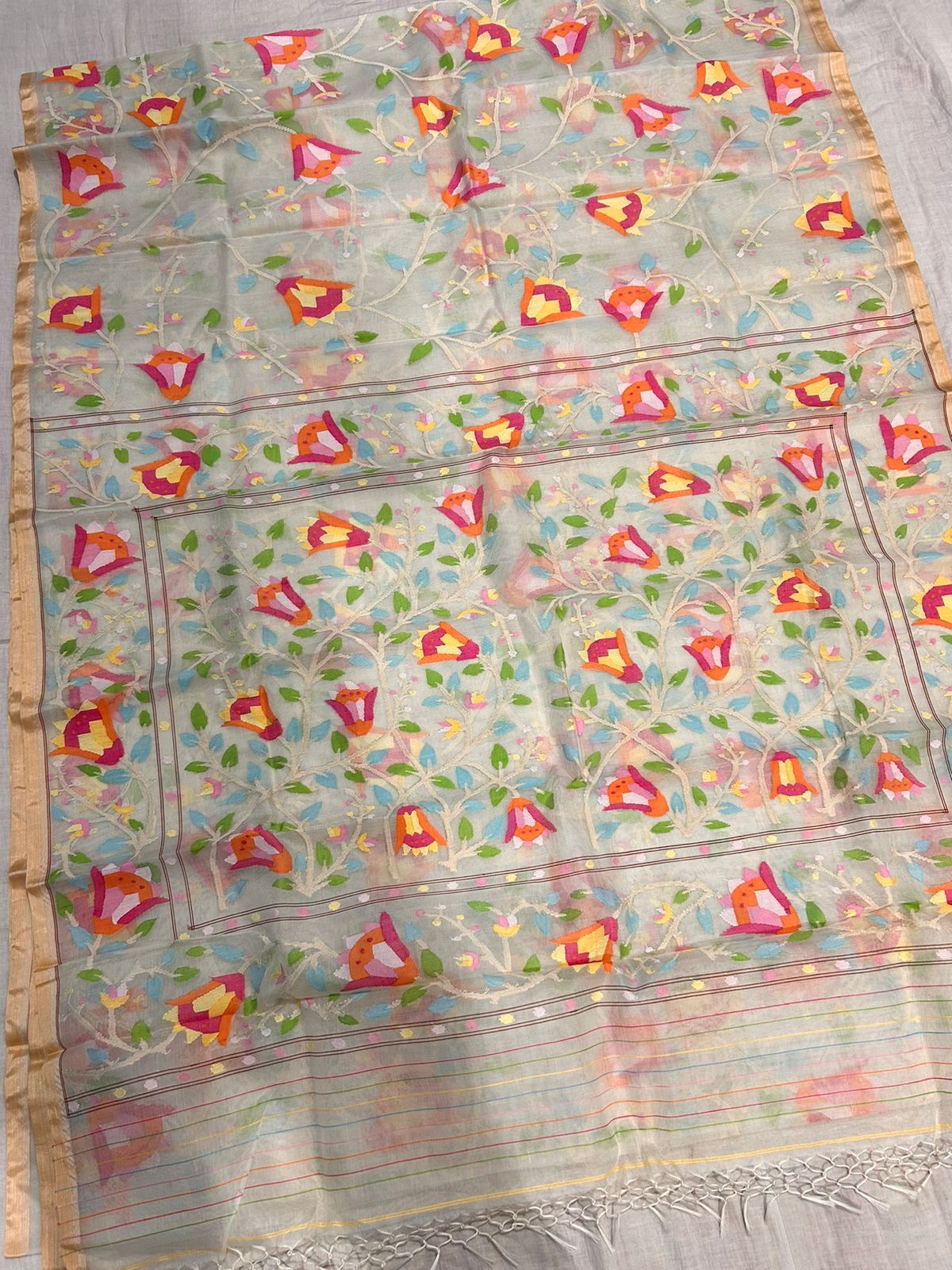 Dilbara jamdani sarees tantuj women sari