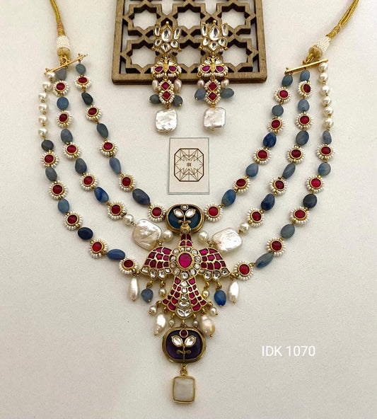 Statement Necklace set Kundan partywear necklace