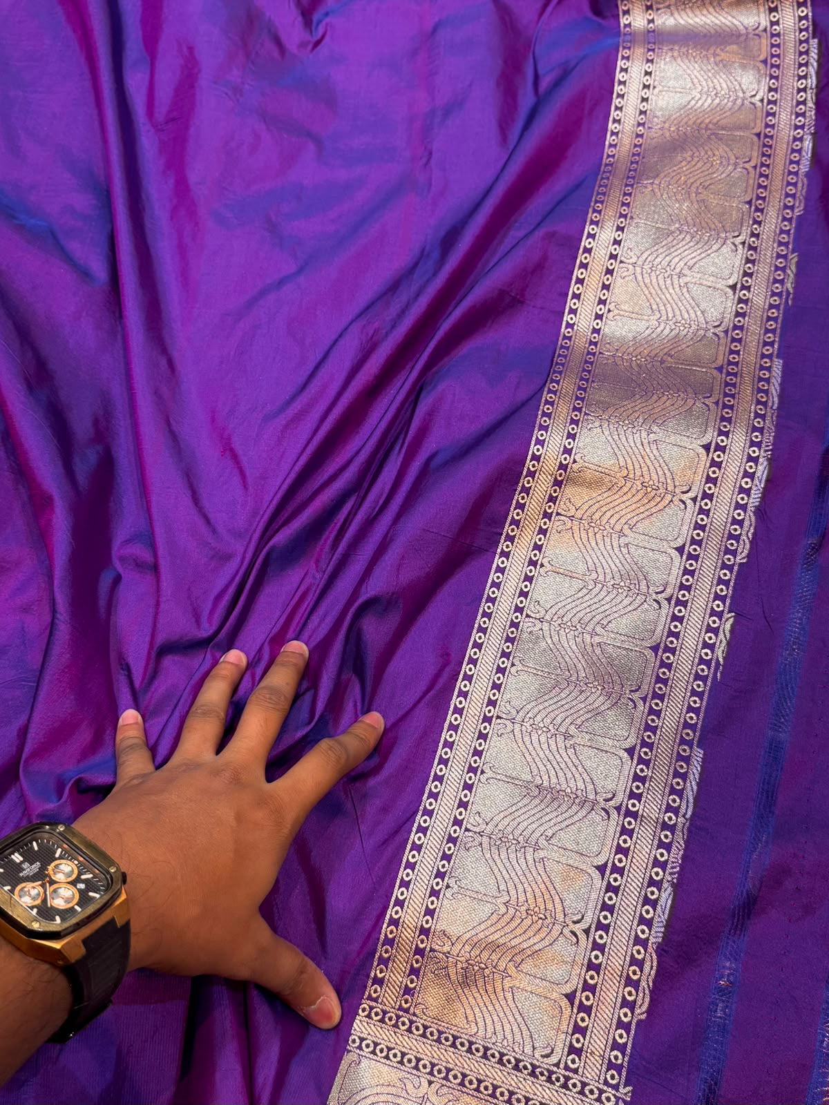 Pure handloom rangkat saree tilfi banarsi Katan silk sarees blouse