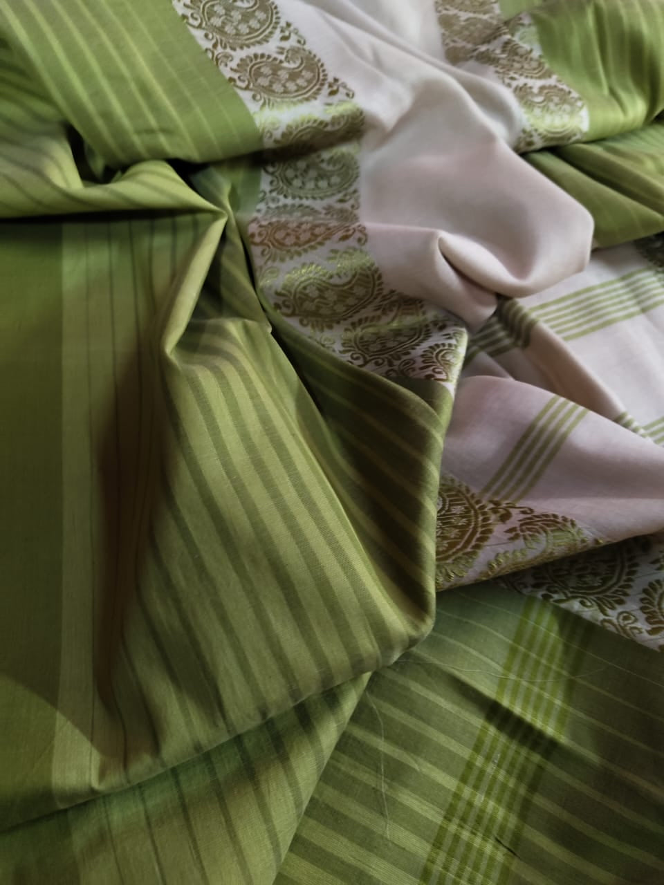 Mahii Bengal cotton handwoven saree