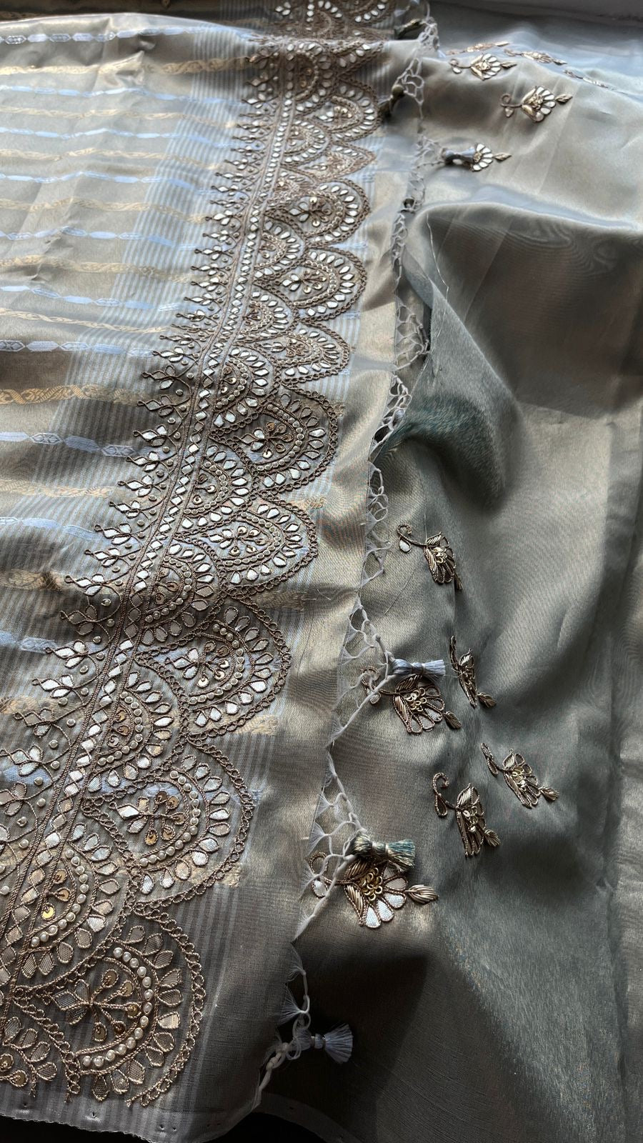 Tissue handloom saree Indian saree