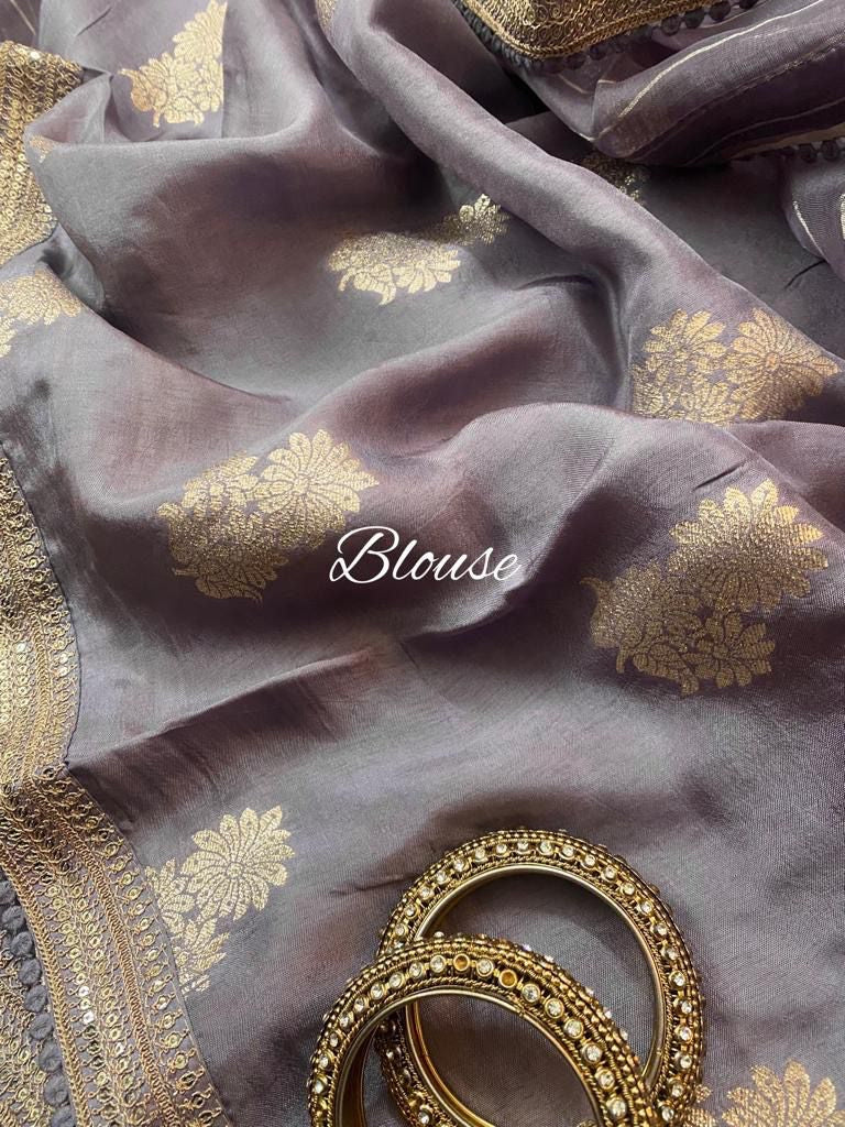 Malaiva organza silk saree Indian sari
