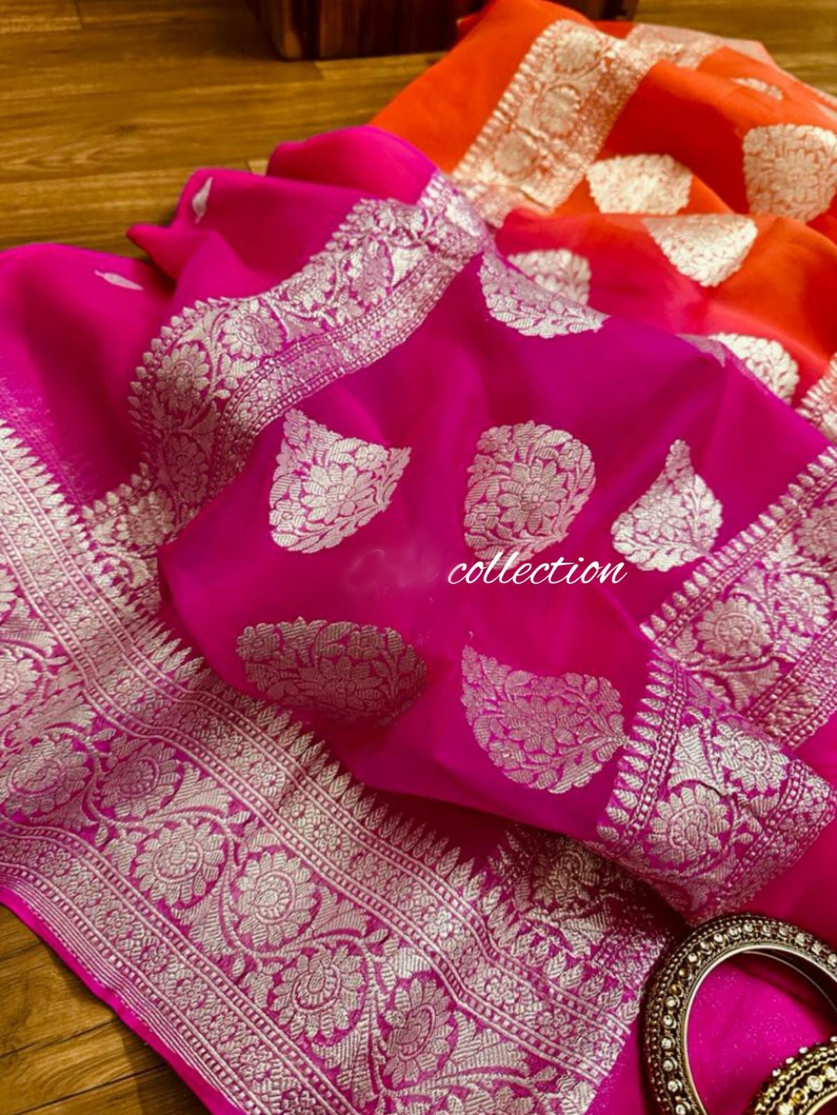 Lavashi chiffon saree,,,,Banarsi sari