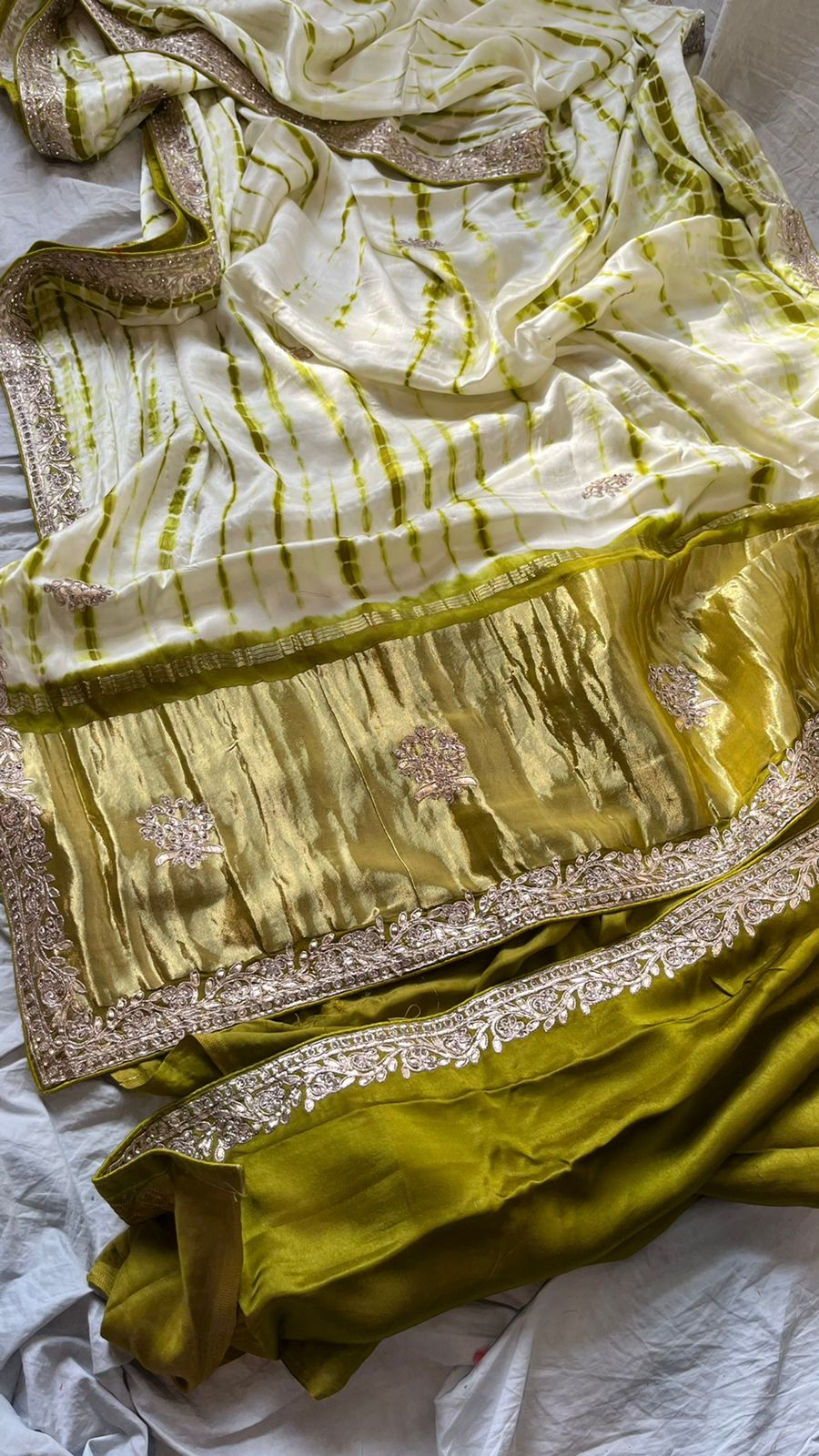 Gajji silk gottappati saree