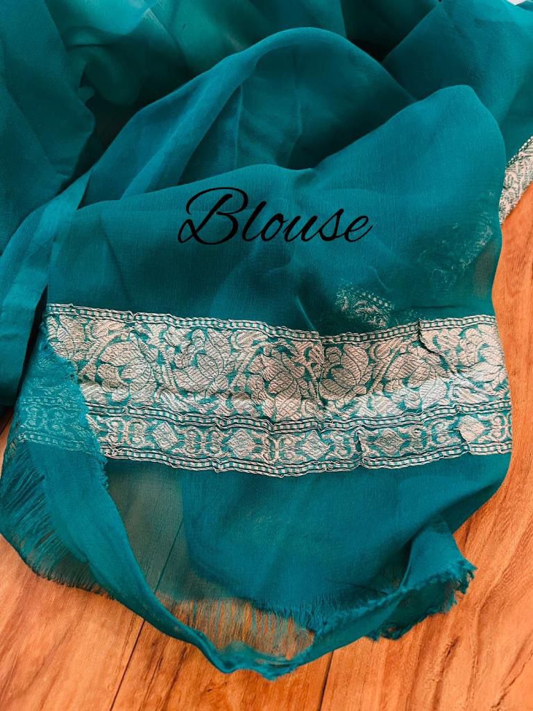Mohini Banarsi chiffon saree