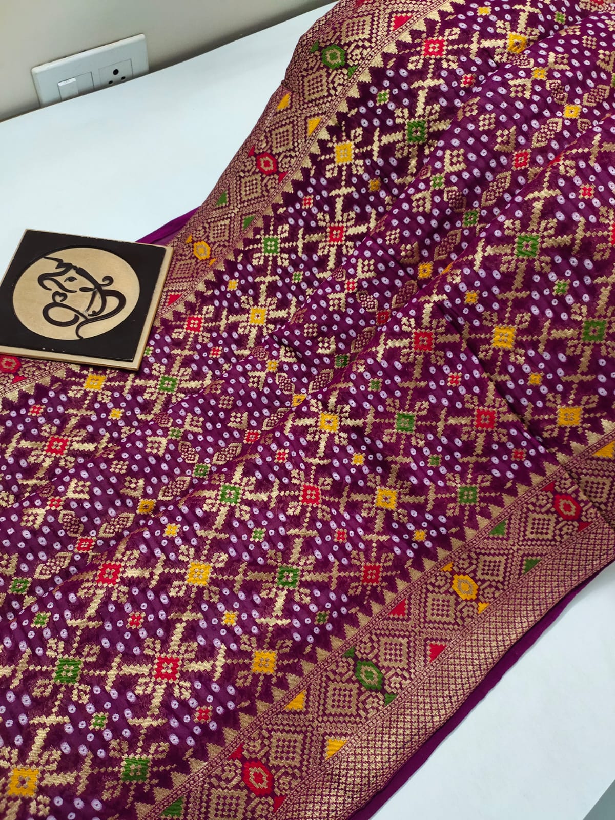 Anisha banarsi moonga saree