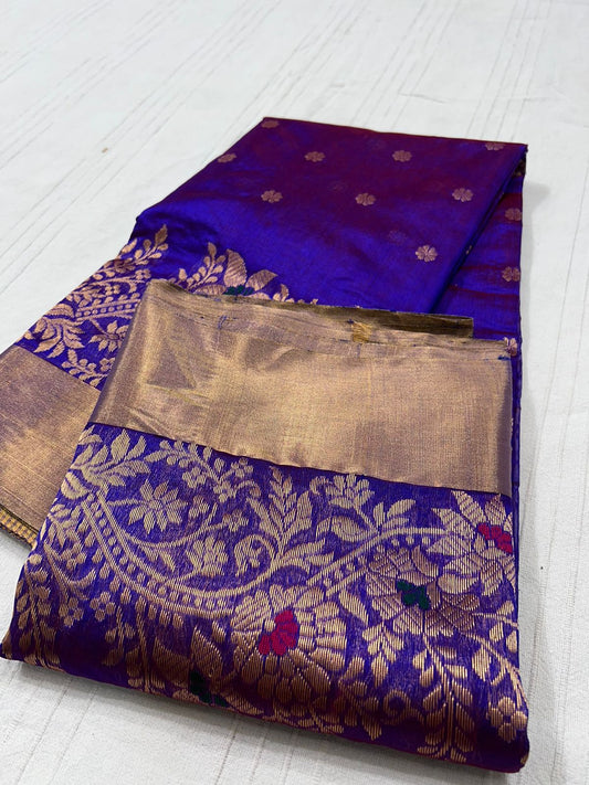 Raksha Chanderi pattu saree