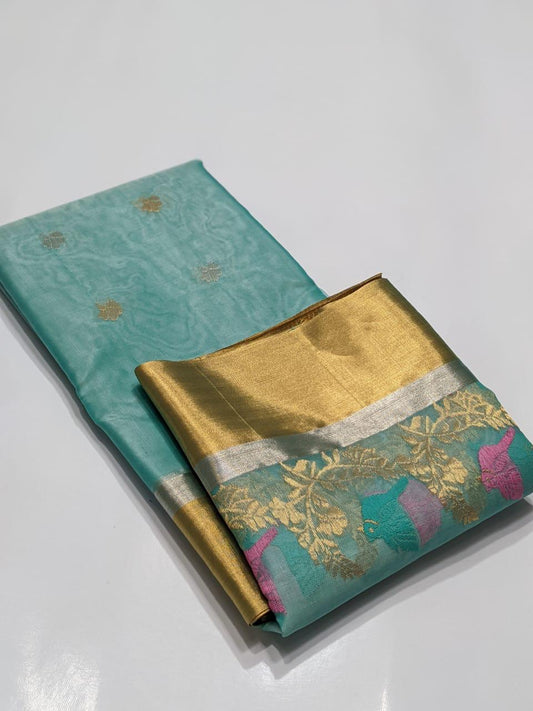 Clarins Chanderi saree