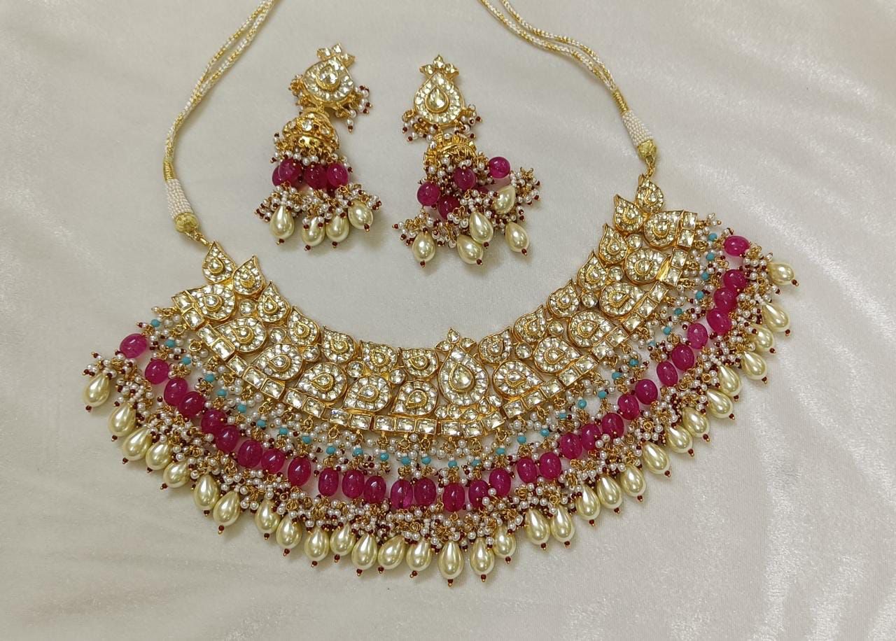 Arika Kundan bridal set
