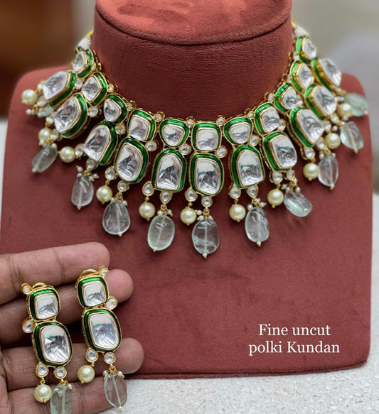 Tanija polki Kundan choker set