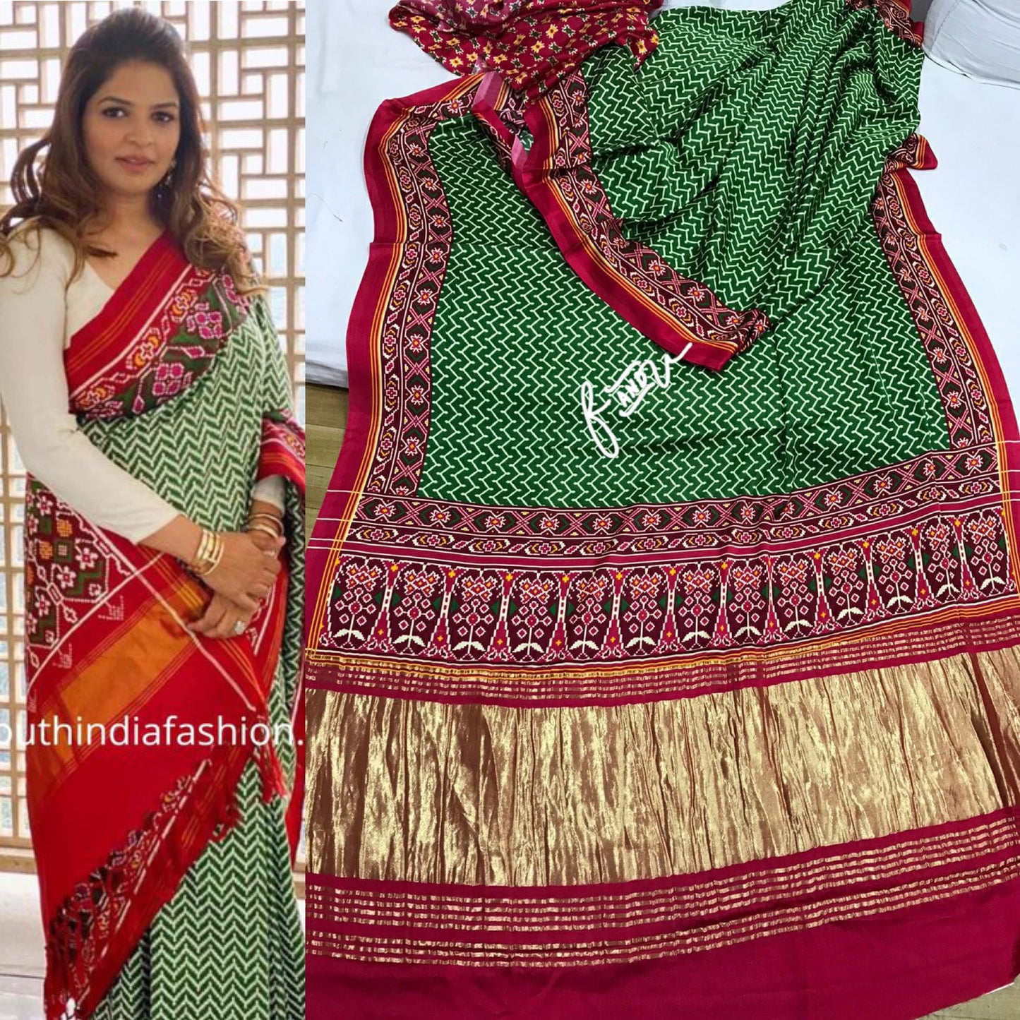 Livita Patola silk saree