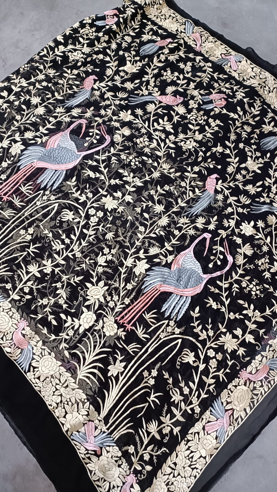 Vania gorgette saree Parsi saree Parsi Gara saree