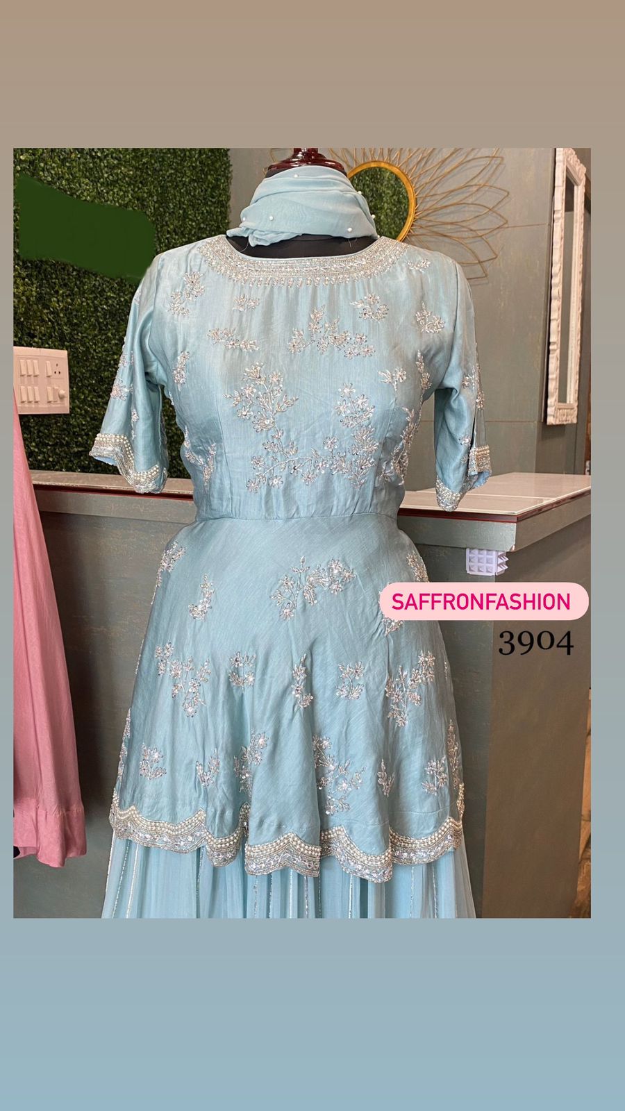 Arvi indowestern dress