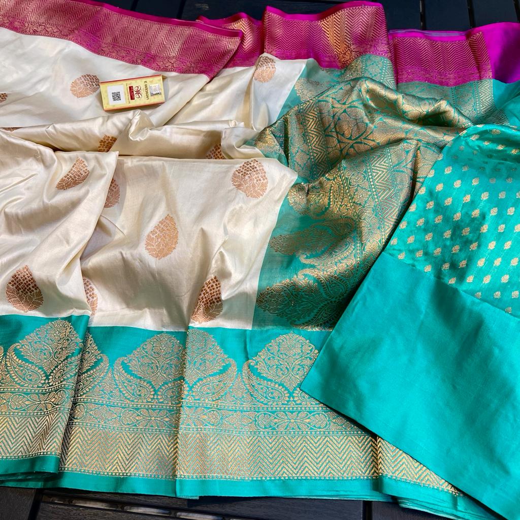 Bebita katan silk saree