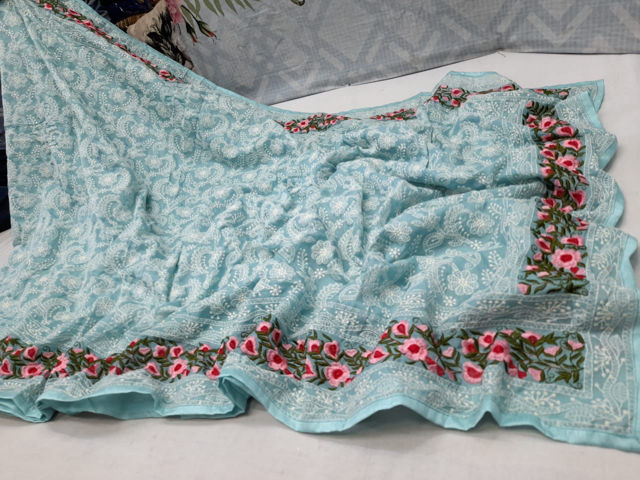 Naiza gorgette saree