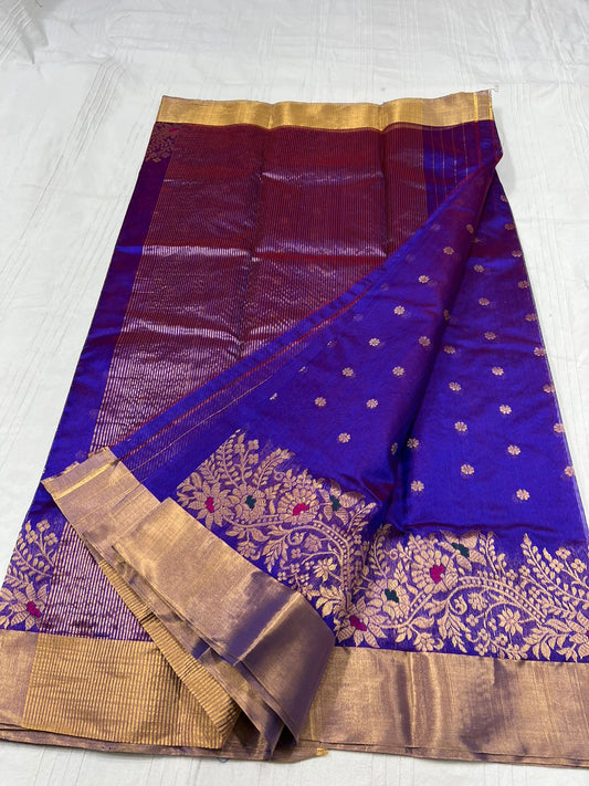 Raksha Chanderi pattu saree