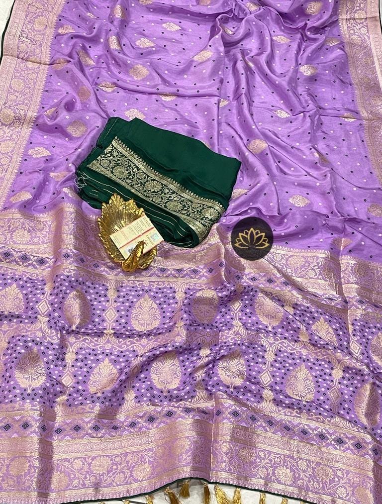 Banarsi moonga saree