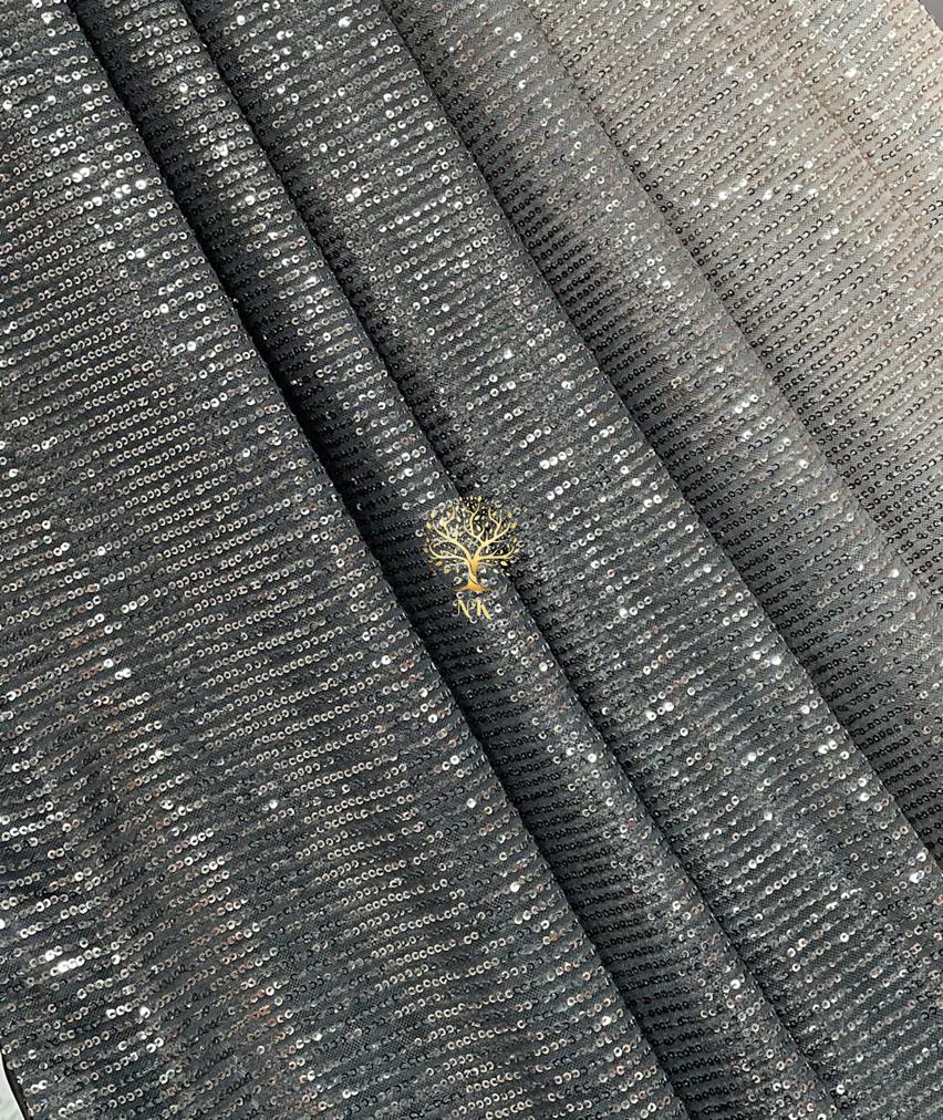 Stunning sequence partywear saree