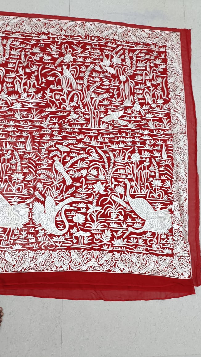 Parsi gara saree