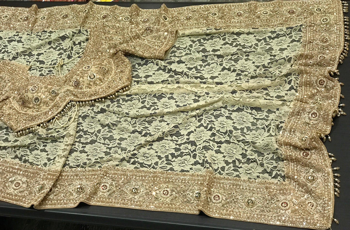 Lace saree wedding sari women sarees with readymade blouse