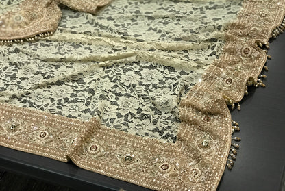 Lace saree wedding sari women sarees with readymade blouse