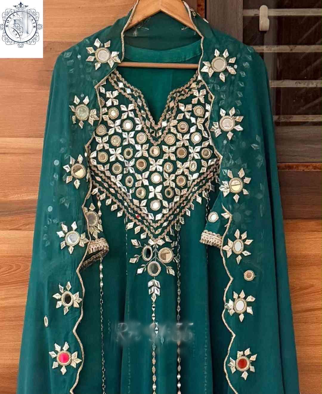 Anarkali dress gorgette stitched salwar suit Indian dresses