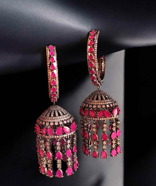 Lumia jhumki handmade jhumki cocktail jhumki