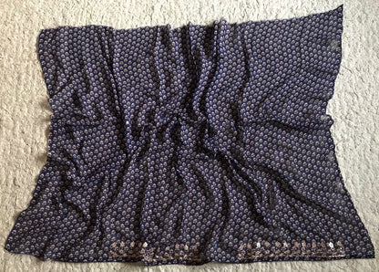 Premium gorgette saree handmade sari blouse