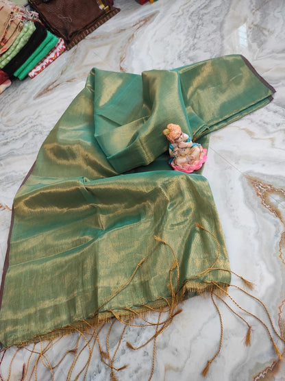Women Tissue Saree/Indian saree