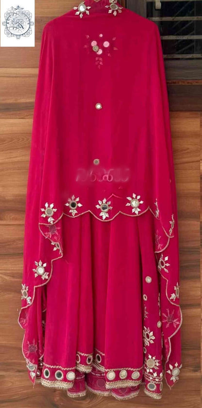 Anarkali dress gorgette stitched salwar suit Indian dresses