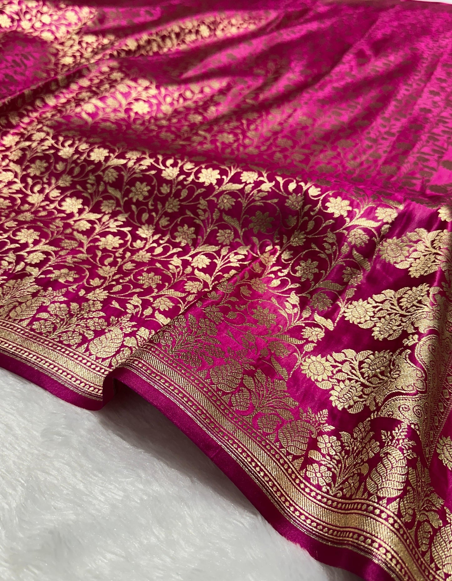 Banarsi handmade saree mashru katan silk saree Indian sari blouse