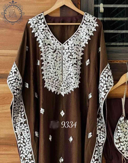 Anokhi kaftan set tissue kaftan set designer kaftan