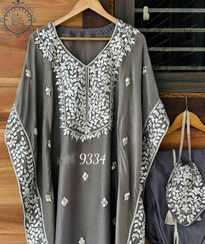 Anokhi kaftan set tissue kaftan set designer kaftan