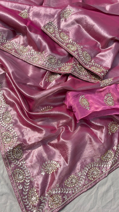 Mahima Handloom Saree zari tissue sarees indian saree