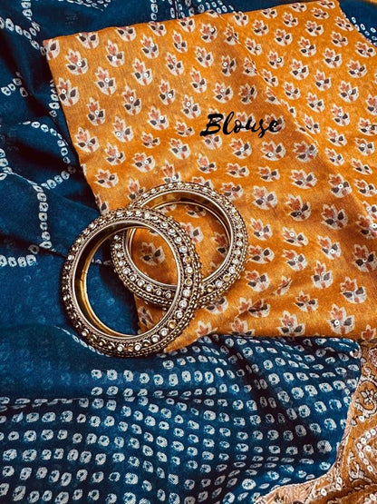 Chanderi Resham zari sequins saree
