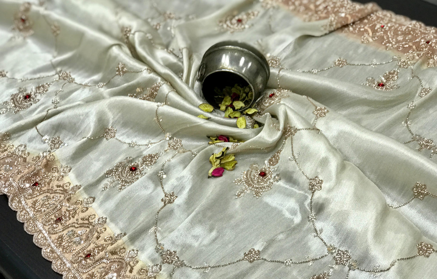 Silk Kanjeevaram saree handmade sari blouse Indian sarees
