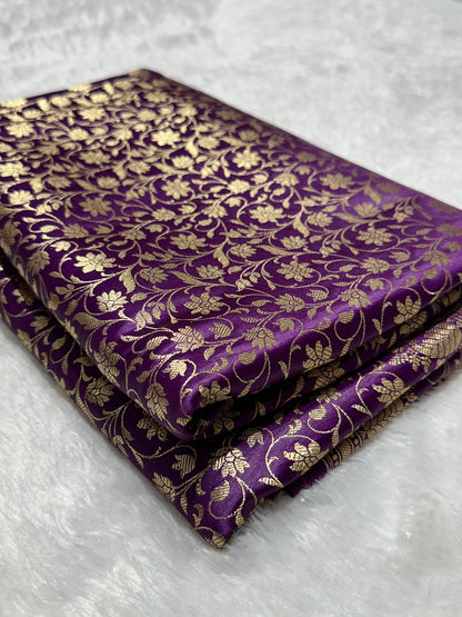 Banarsi handmade saree mashru katan silk saree Indian sari blouse