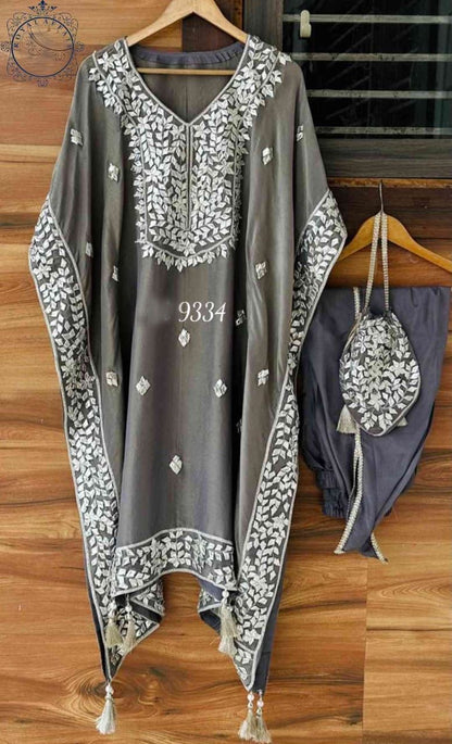Anokhi kaftan set tissue kaftan set designer kaftan