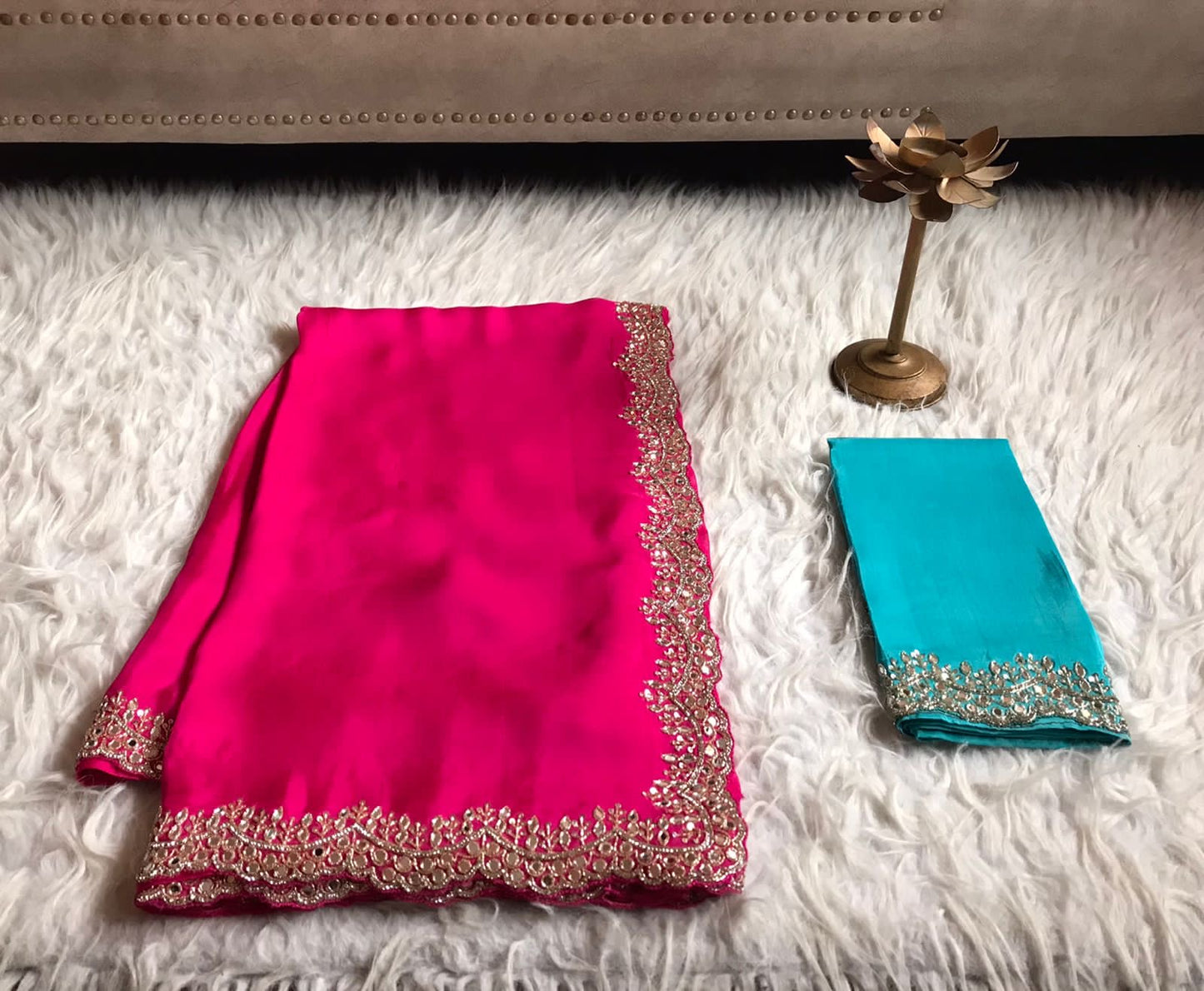 Mahisha Organza Saree Lovely Sari Women sari