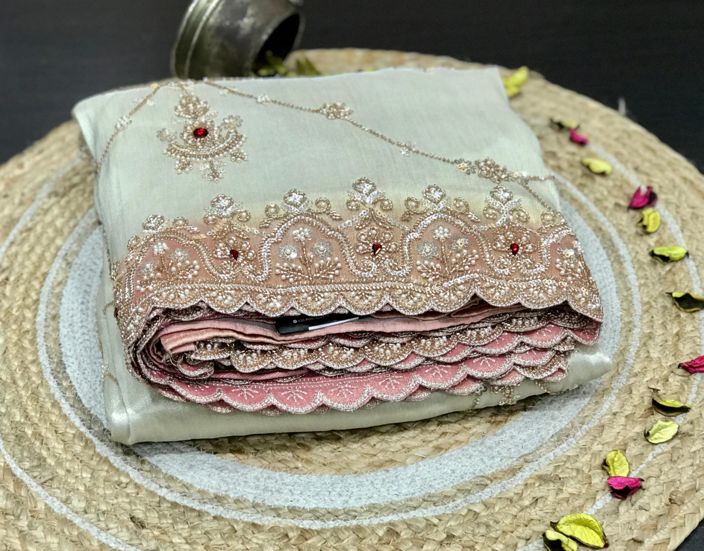 Silk Kanjeevaram saree handmade sari blouse Indian sarees