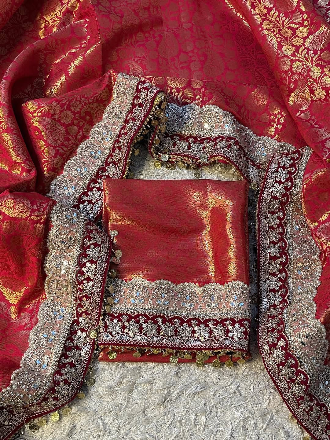 Katan silk saree Banarsi silk sarees Indian sari blouse