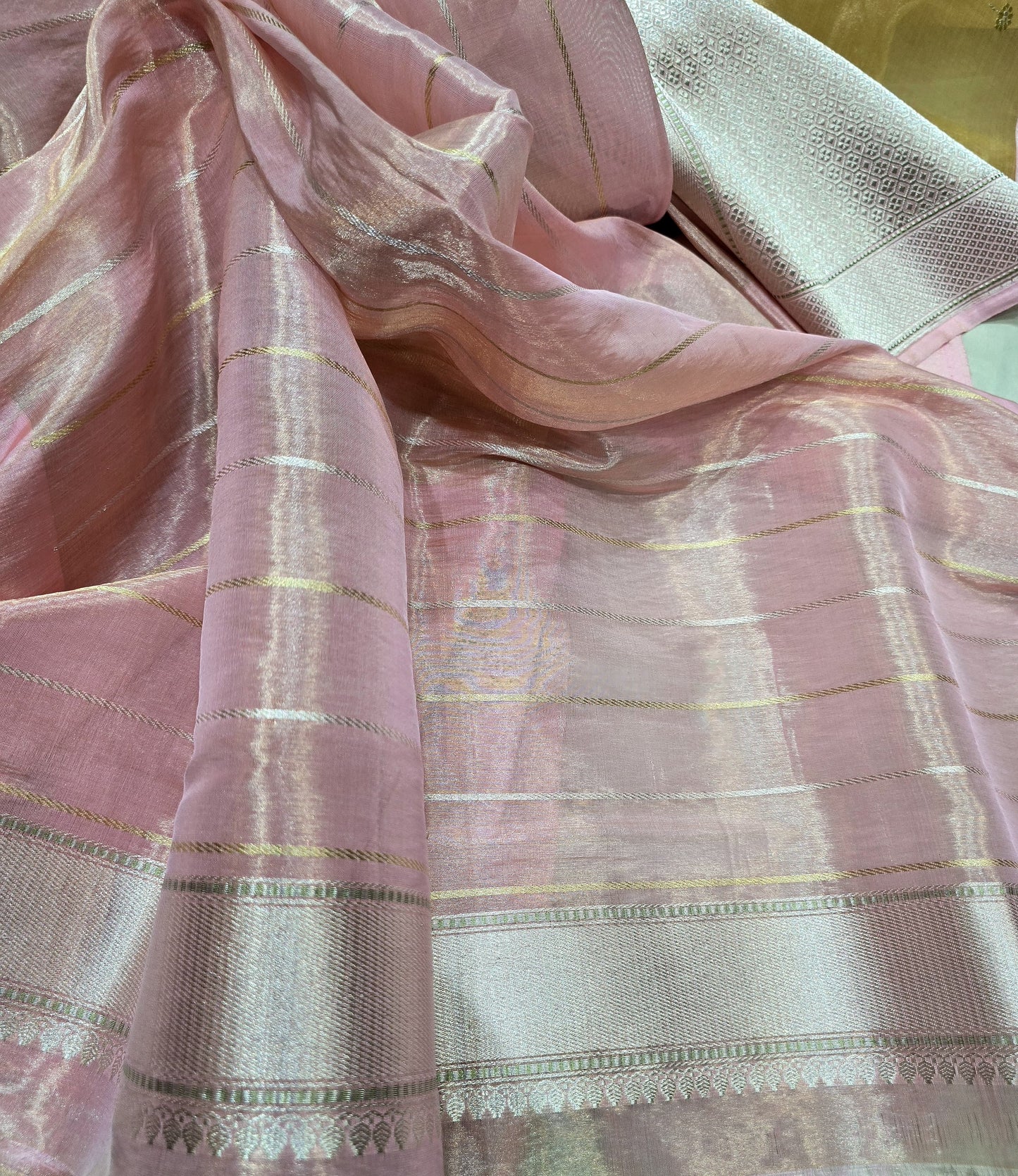 Pink kora saree Ektara saree Indian sari blouse