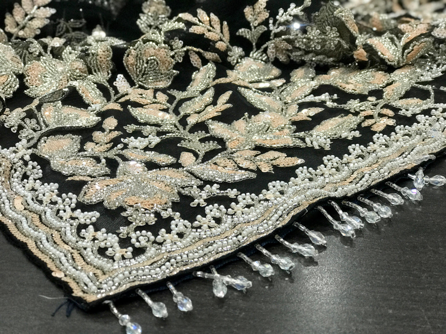 Net designer saree Indian wedding sari blouse women sarees