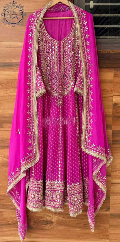Bridesmaid designer dress Anarkali stitched dresses