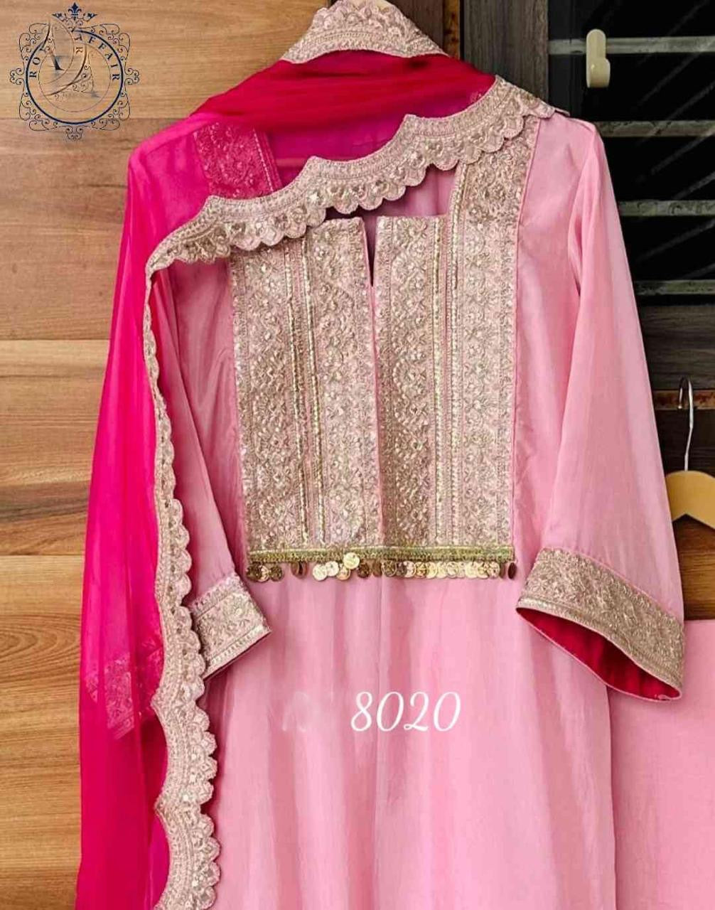 Rehmana silk suit Indian Salwar kameez Pakistani traditional dress