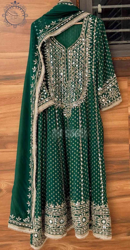Bridesmaid designer dress Anarkali stitched dresses