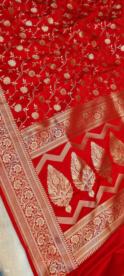 Khaddi banarsi saree handwoven sari blouse