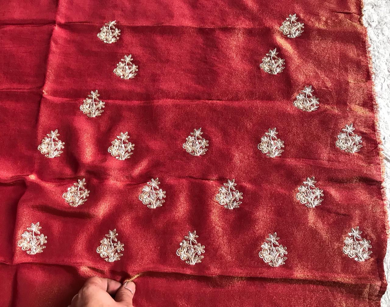 Bridal Wedding Saree Red Sari