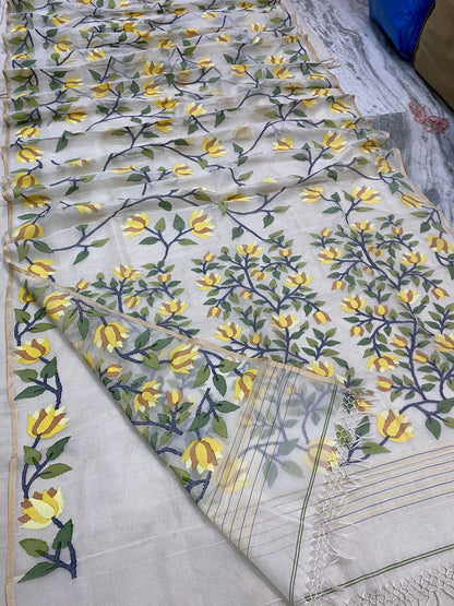 Balma tantuj Muslim jamdani saree