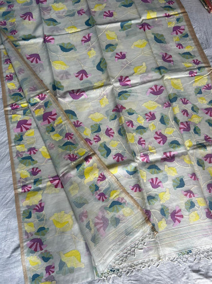 Anilba tantuj jamdani women Indian sarees